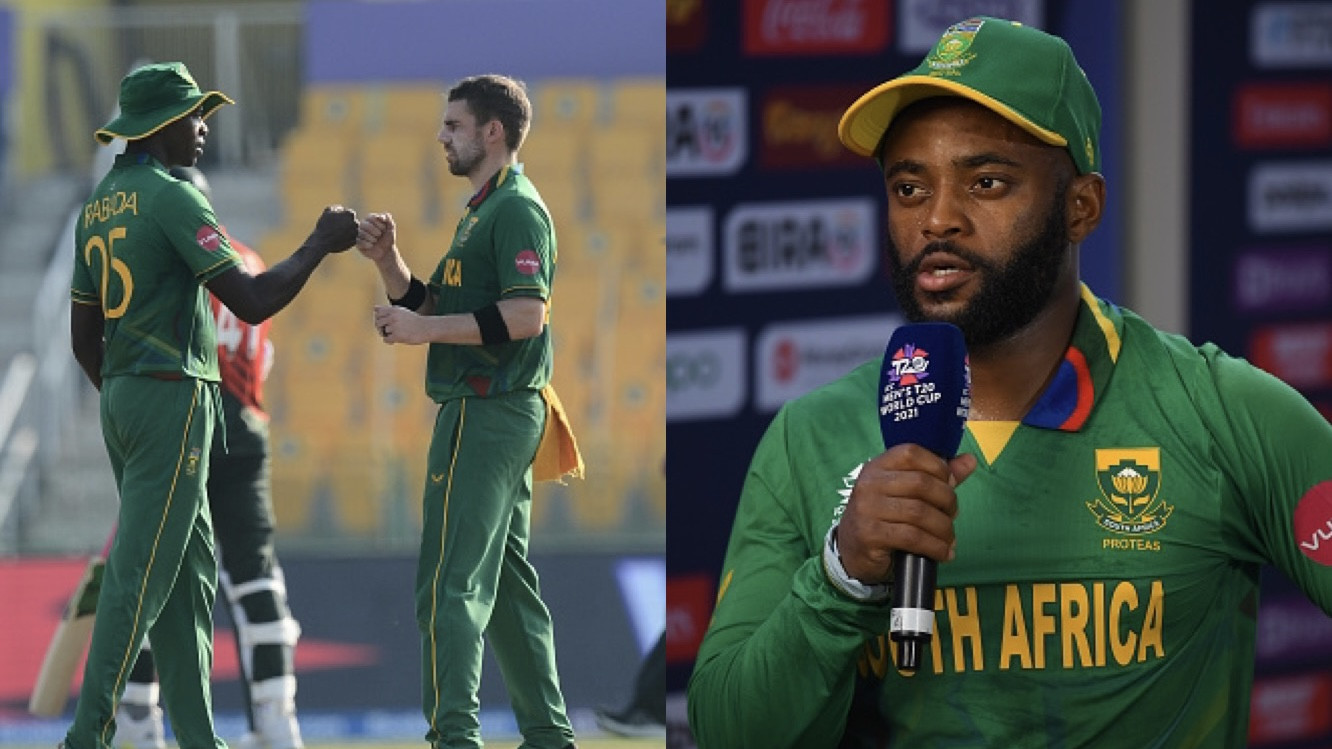 T20 World Cup 2021: 'Blessed to have both of them in our side', Bavuma praises Rabada and Nortje 