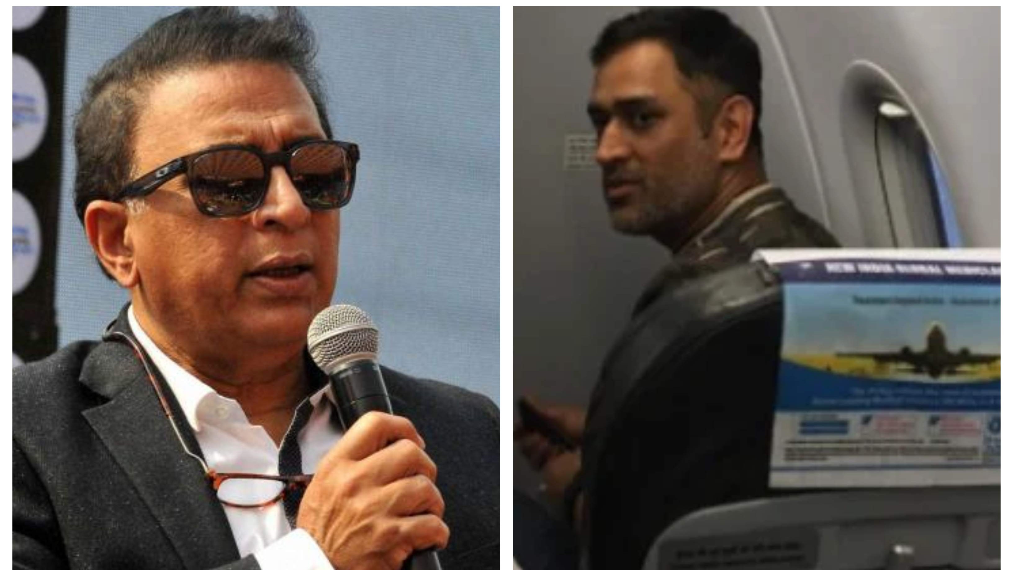 ‘He hardly ever sat in business class’, Gavaskar sheds light on Dhoni’s humble side