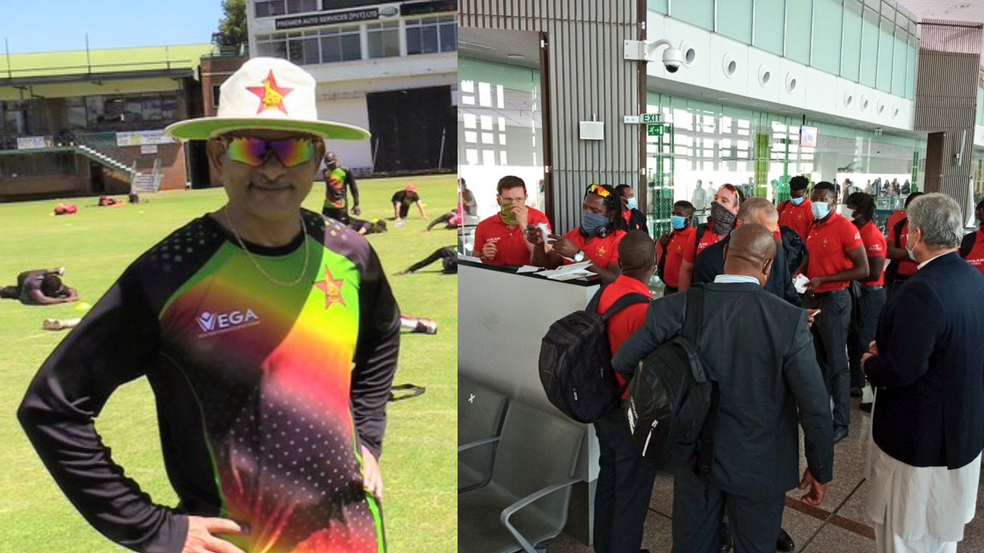 Zimbabwe team arrives in Pakistan without their head coach Lalchand Rajput