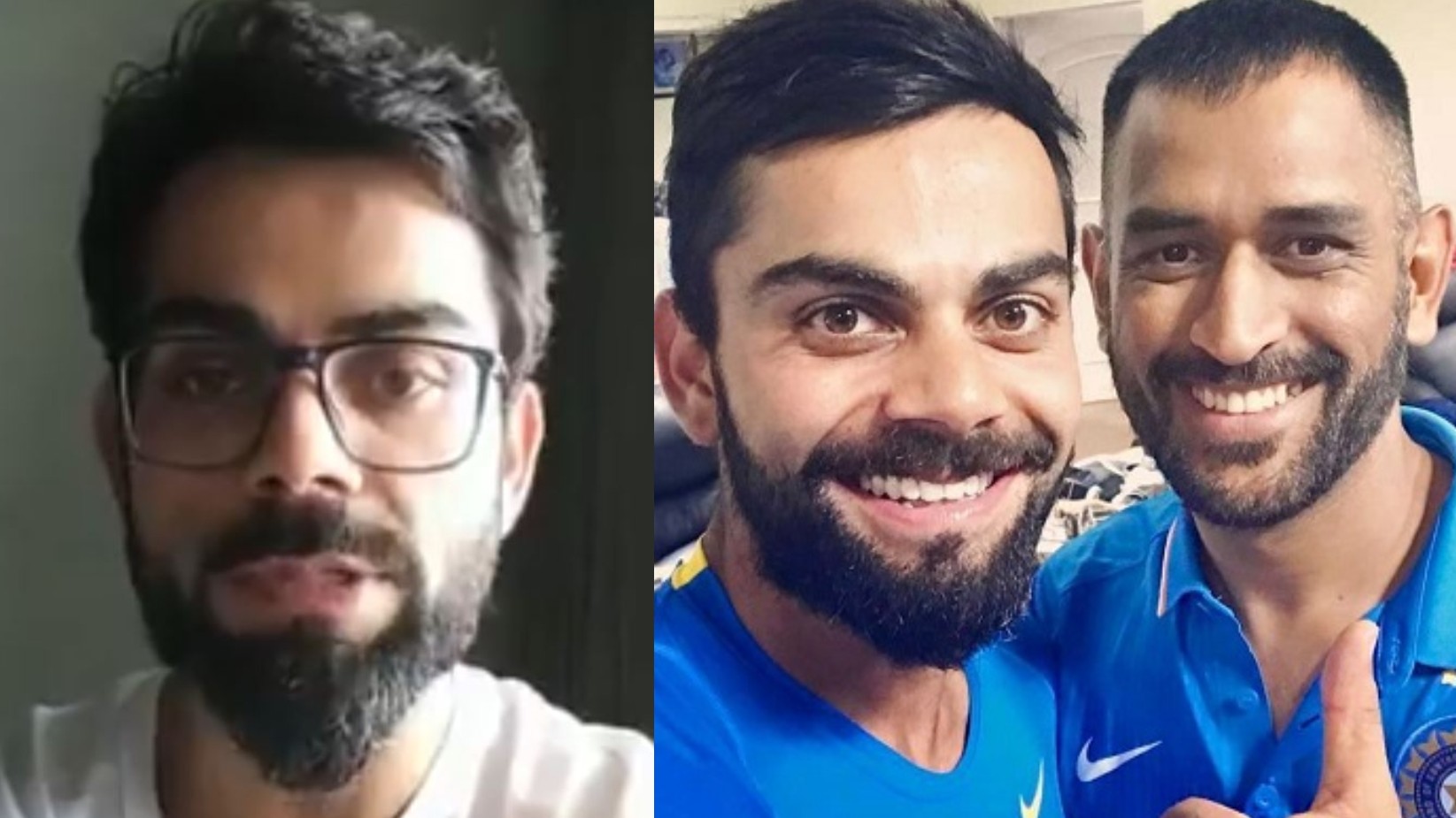 WATCH- “You will always be my captain,” Virat Kohli pays tribute to MS Dhoni in a BCCI video