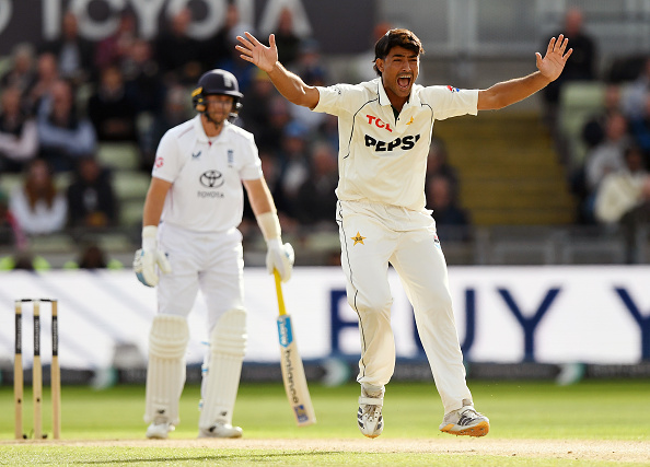 Razaullah trapped Joe Root LBW for 8 runs | Getty
