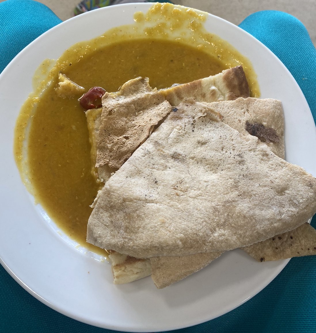 Marnus Labuschagne shared a picture of Dal Roti on Twitter 