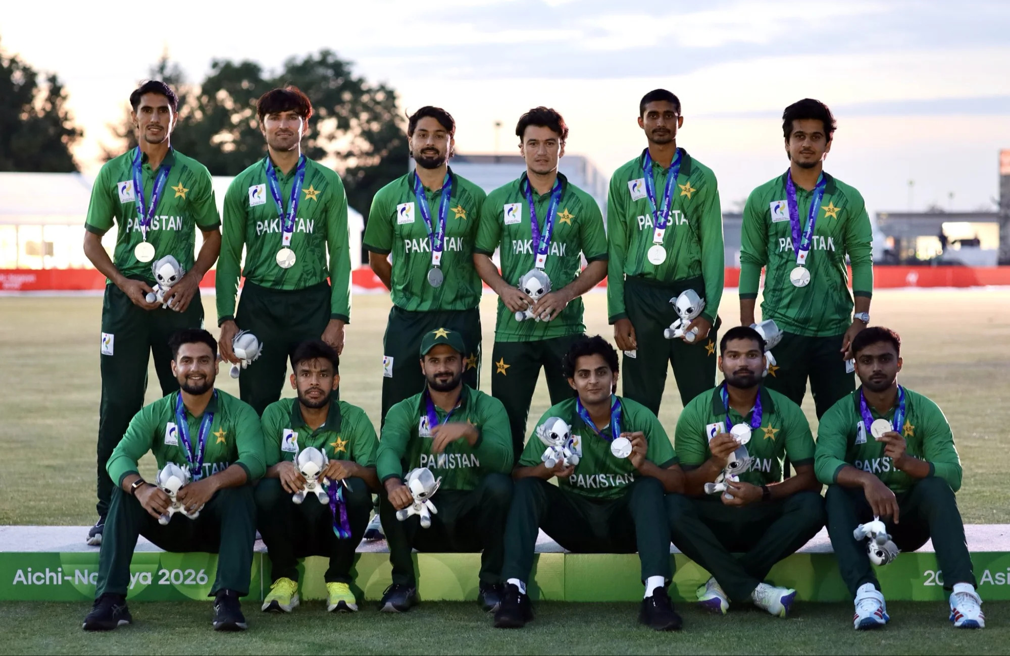 Pakistan team recently won the silver medal at the Asian Games 2026 | X