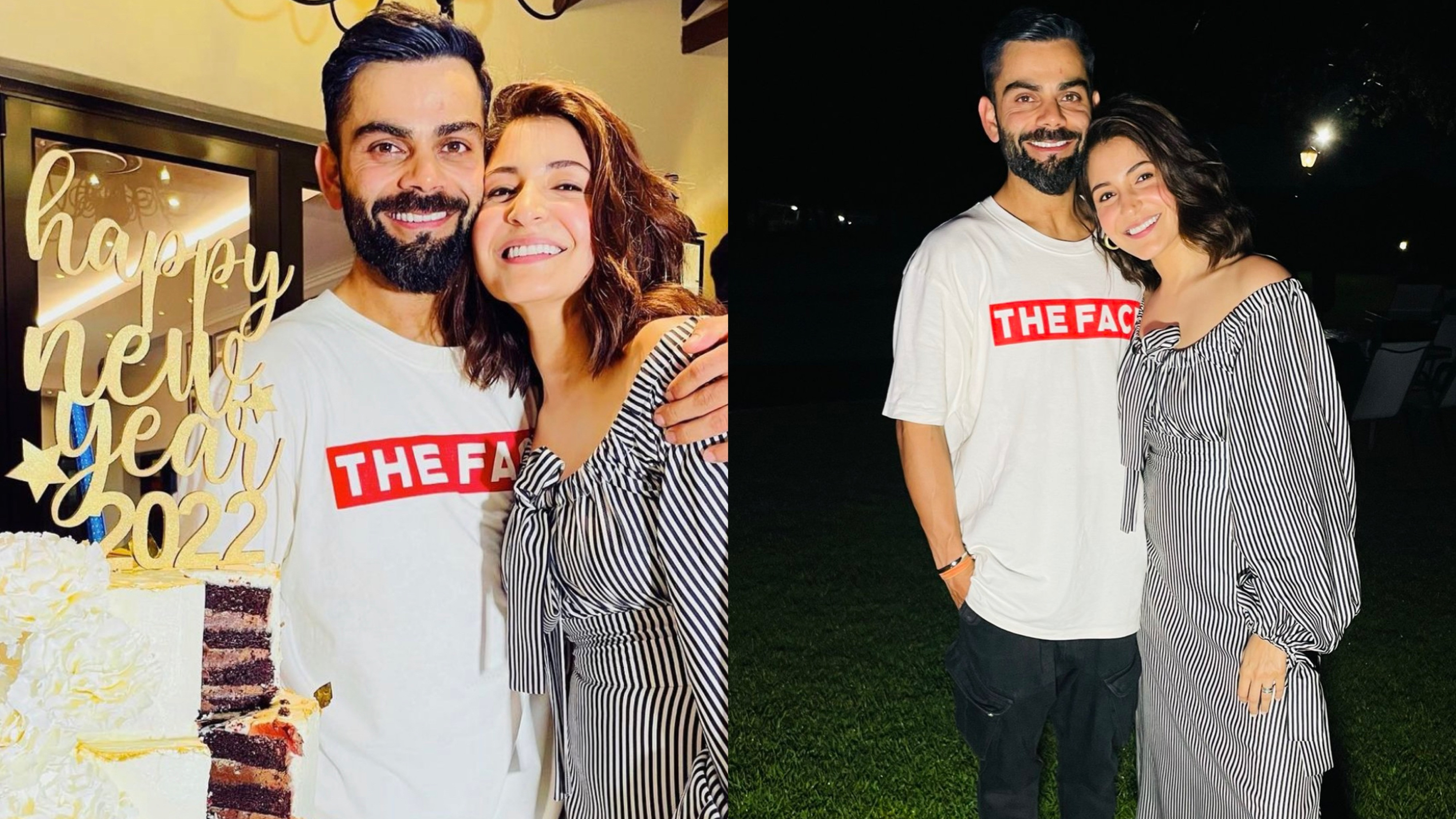 PICS: Virat Kohli and Anushka Sharma welcome the New Year 2022