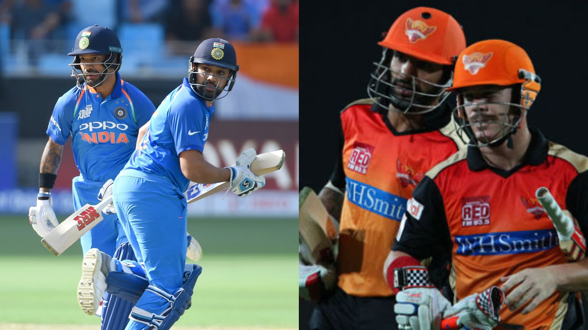 “He is annoying in the middle,” Rohit Sharma and David Warner make fun of Shikhar Dhawan