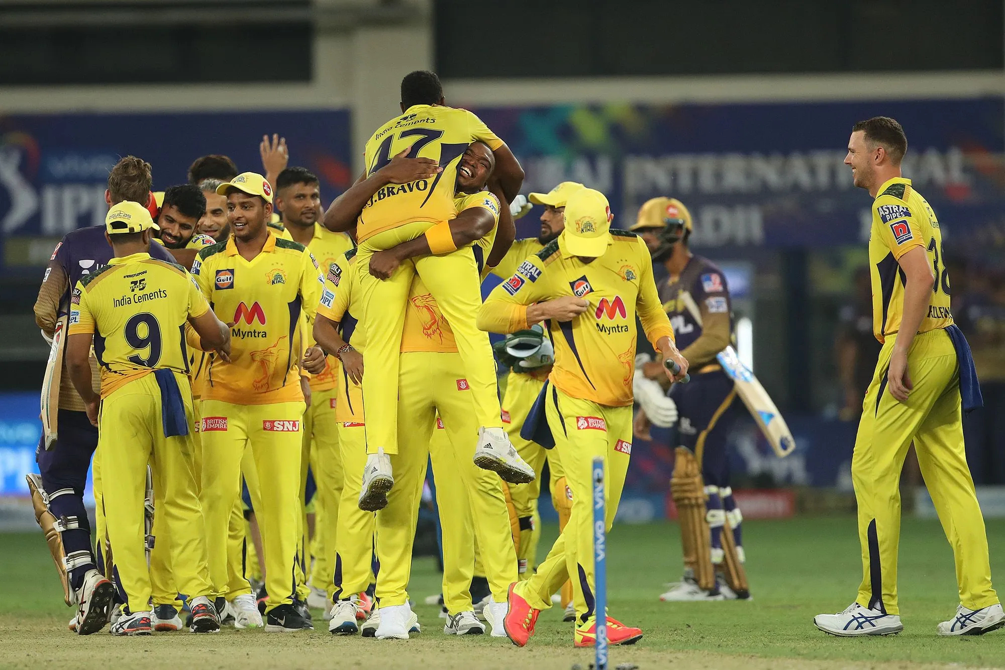 CSK players celebrate after beating KKR in the final | BCCI-IPL