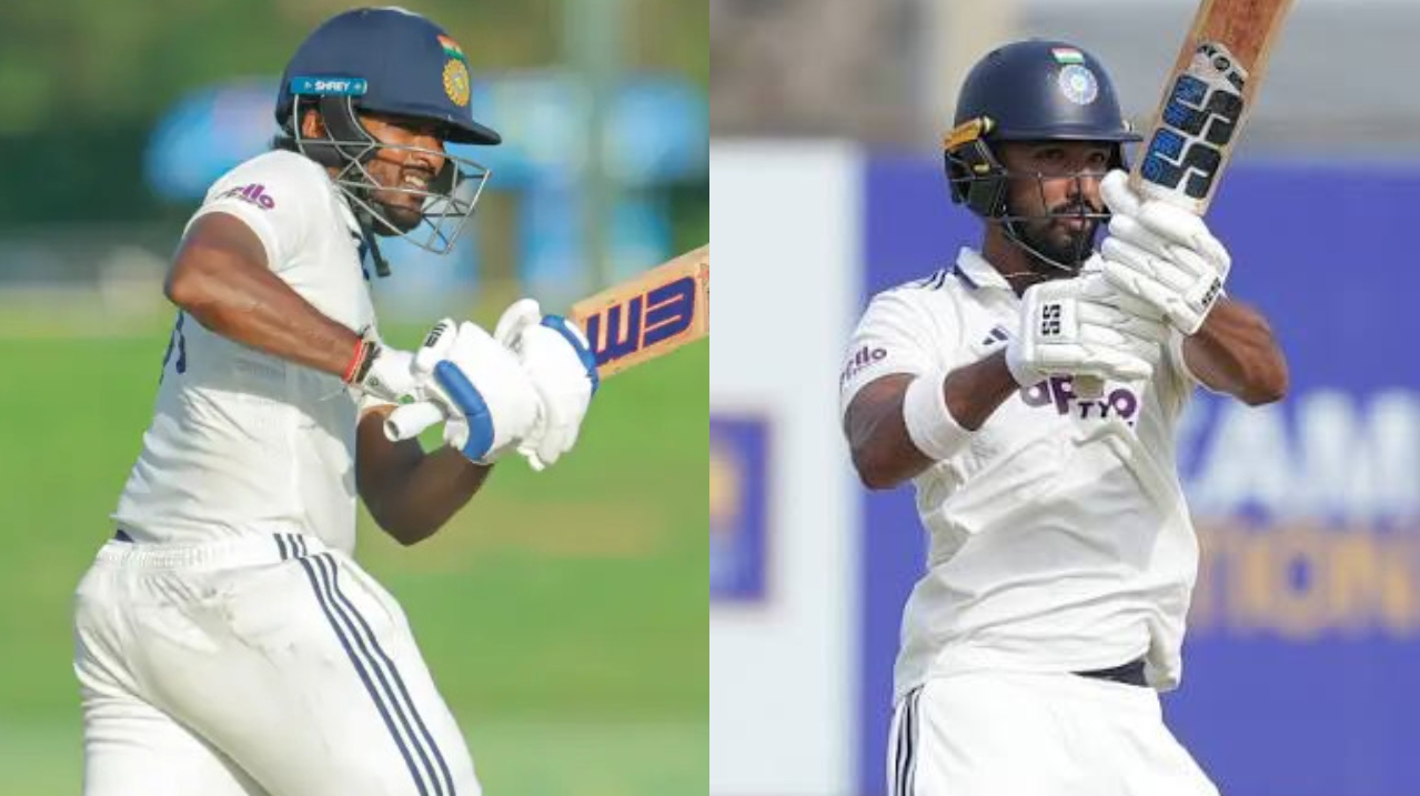 Sai Sudharsan and Devdutt Padikkal- Options for India's no.3 spot in Tests | Getty