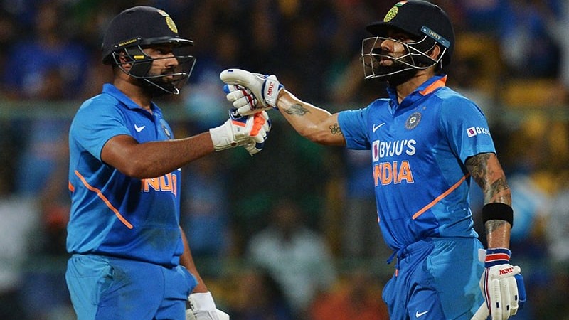 Virat Kohli, Rohit Sharma retain top two spots in ICC ODI batting rankings