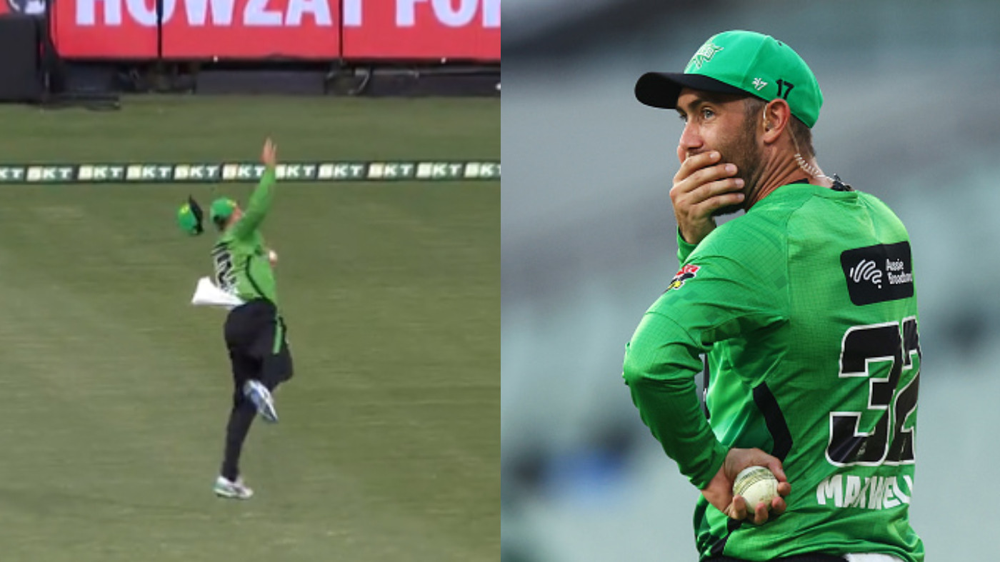 BBL 11: WATCH - Glenn Maxwell in 'shock' with his own stunning one-handed catch