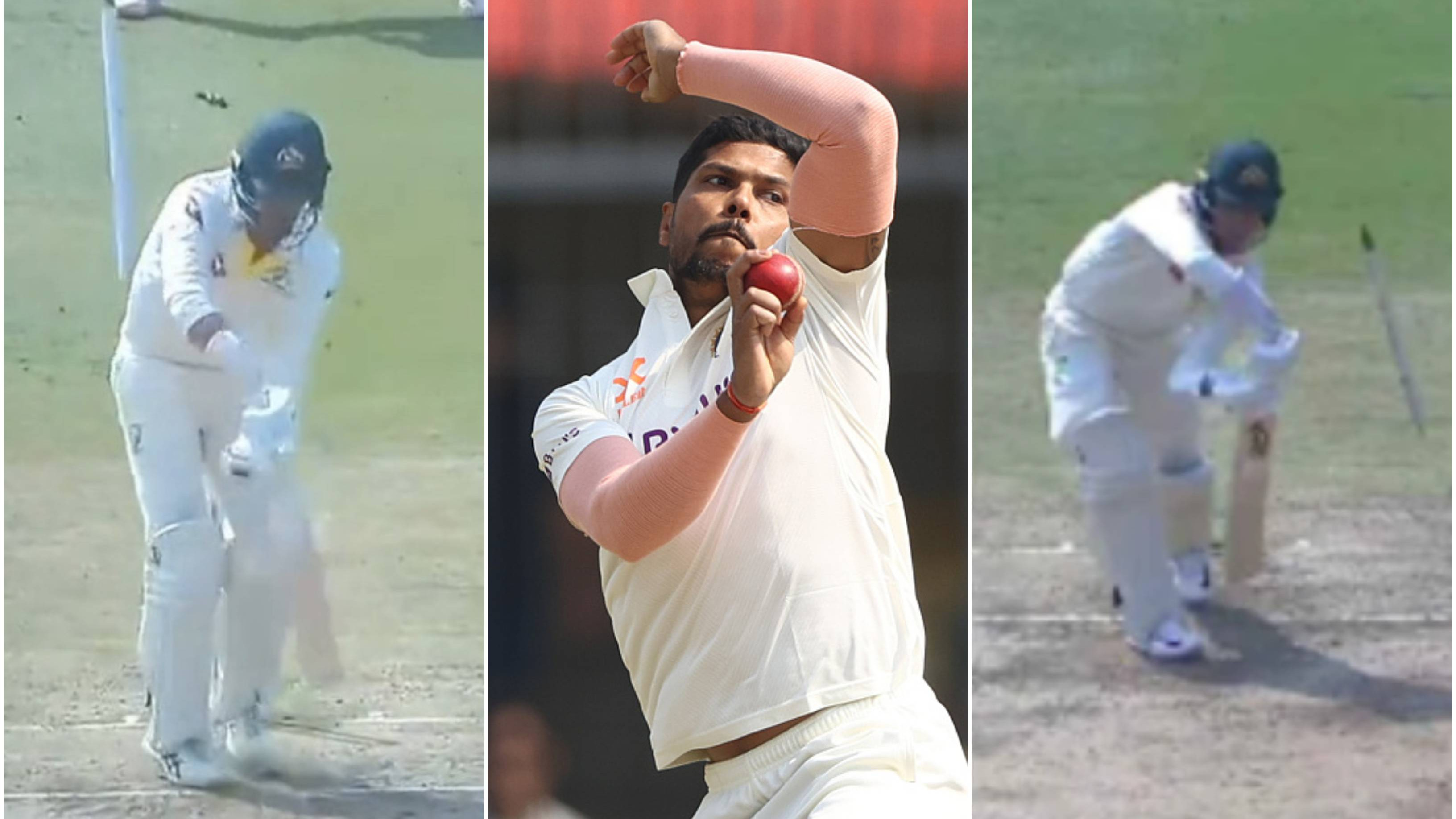 IND v AUS 2023: WATCH – Umesh Yadav cleans up Starc, Murphy with a couple of stunning deliveries on Day 2 in Indore