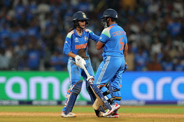 Jemimah Rodrigues and Deepti Sharma | Getty