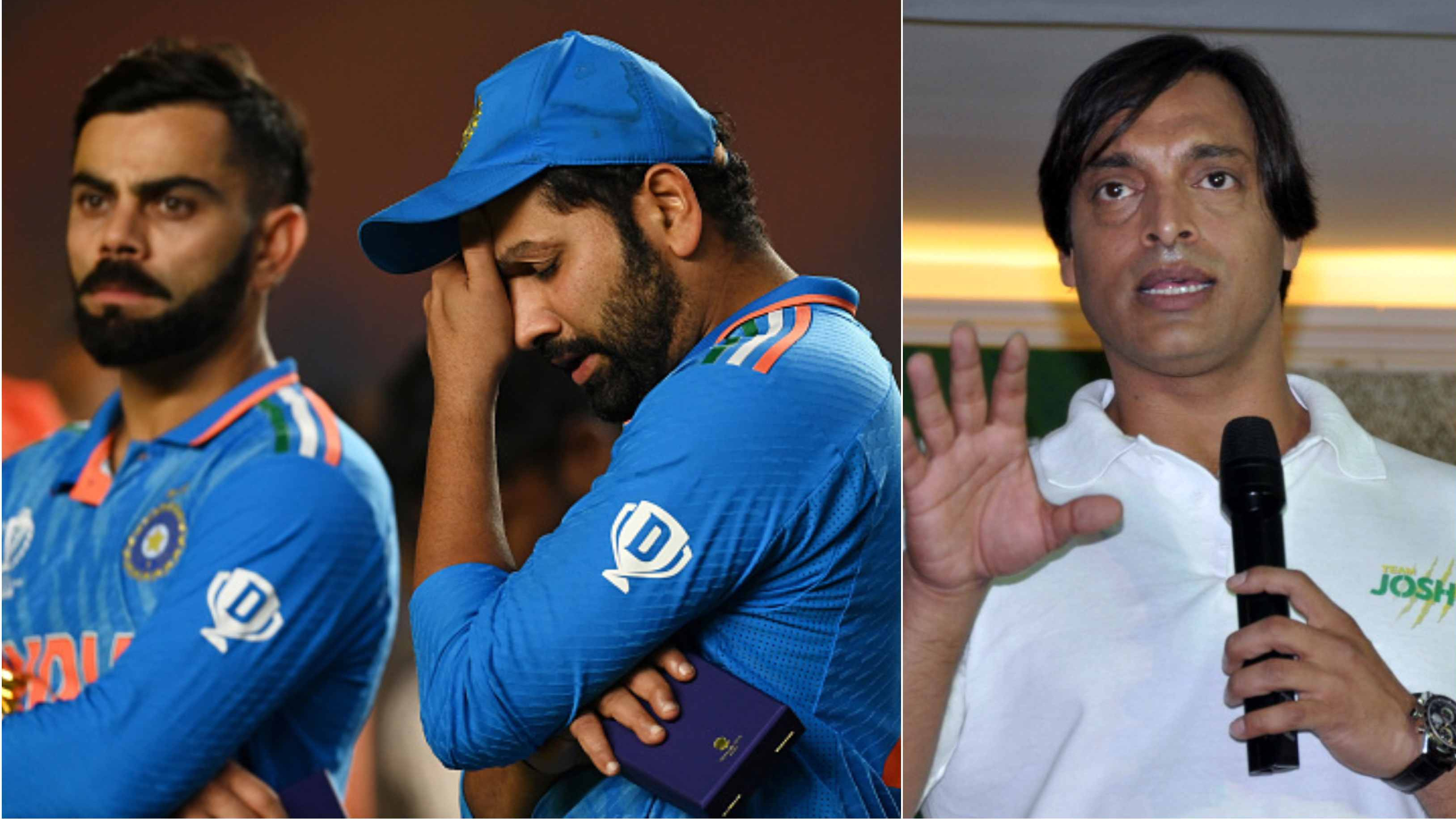 CWC 2023: “Luck hasn’t been in their favour,” says Shoaib Akhtar after India’s World Cup final loss to Australia