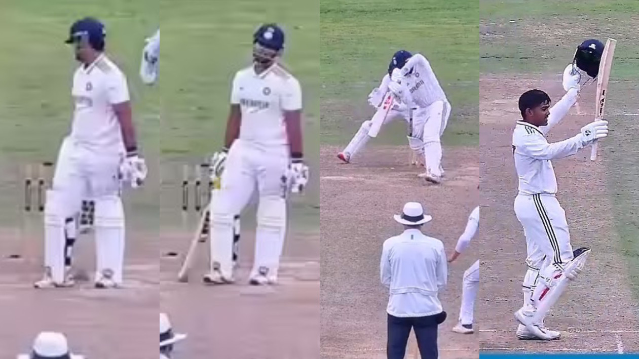 WATCH: Ayush Mhatre celebrates 64-ball ton in India U19’s 355-run chase; Vaibhav Sooryavanshi gets out for golden duck