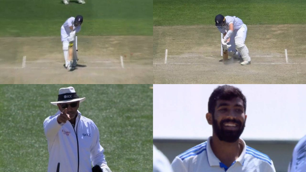 IND v ENG 2024: WATCH- Jasprit Bumrah stuns Hartley and Wood with unplayable balls in double wicket over