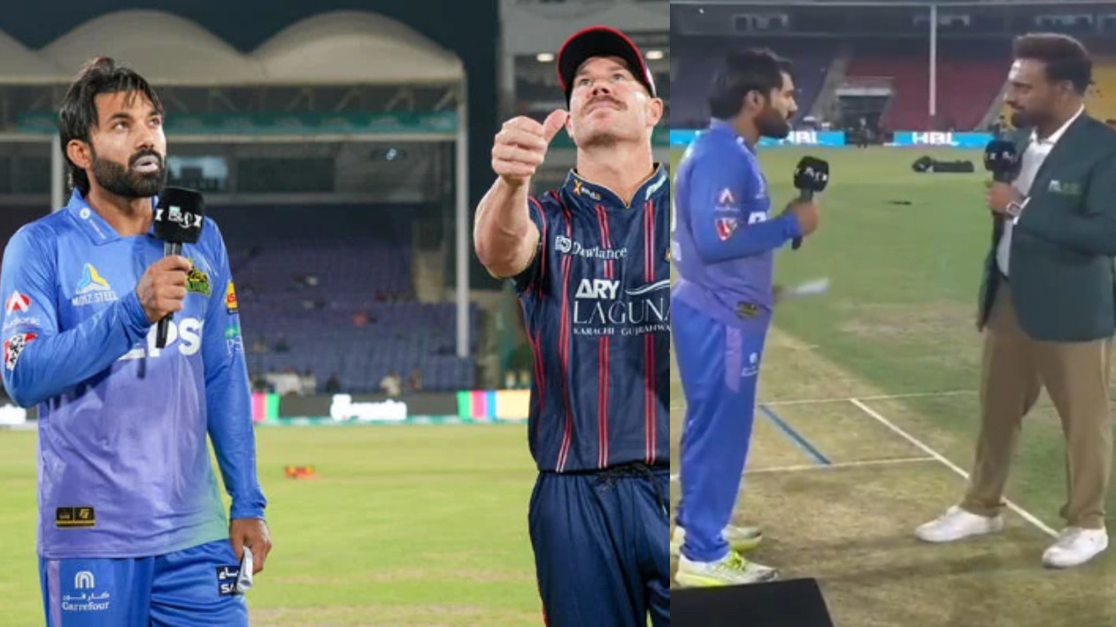 PSL 2025: WATCH- Mohammad Rizwan insists on speaking in Urdu at the toss after being trolled for his English