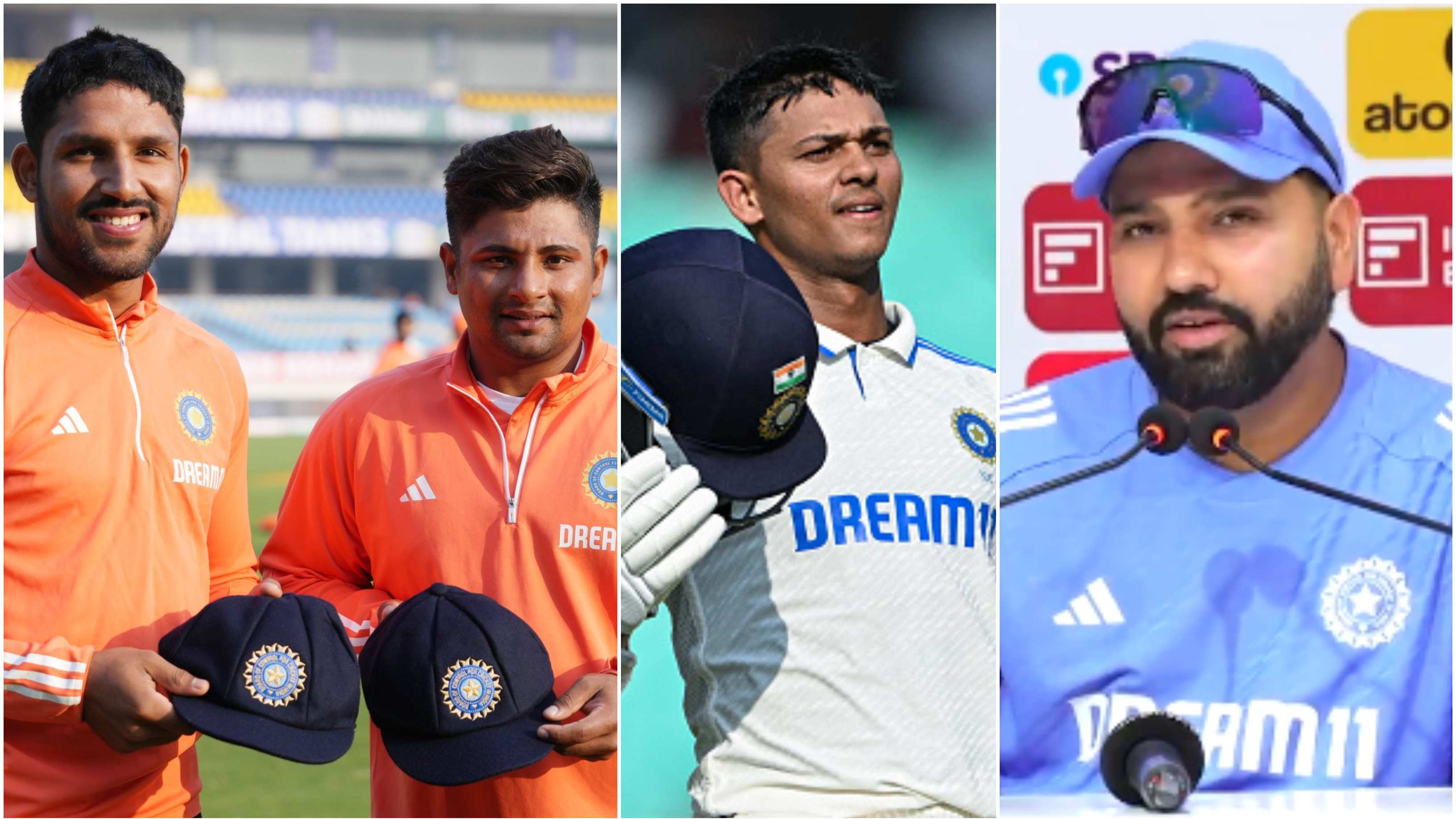 IND v BAN 2024: “They are hungry for success,” Rohit Sharma lauds Jaiswal, Jurel and Sarfaraz ahead of Bangladesh Tests