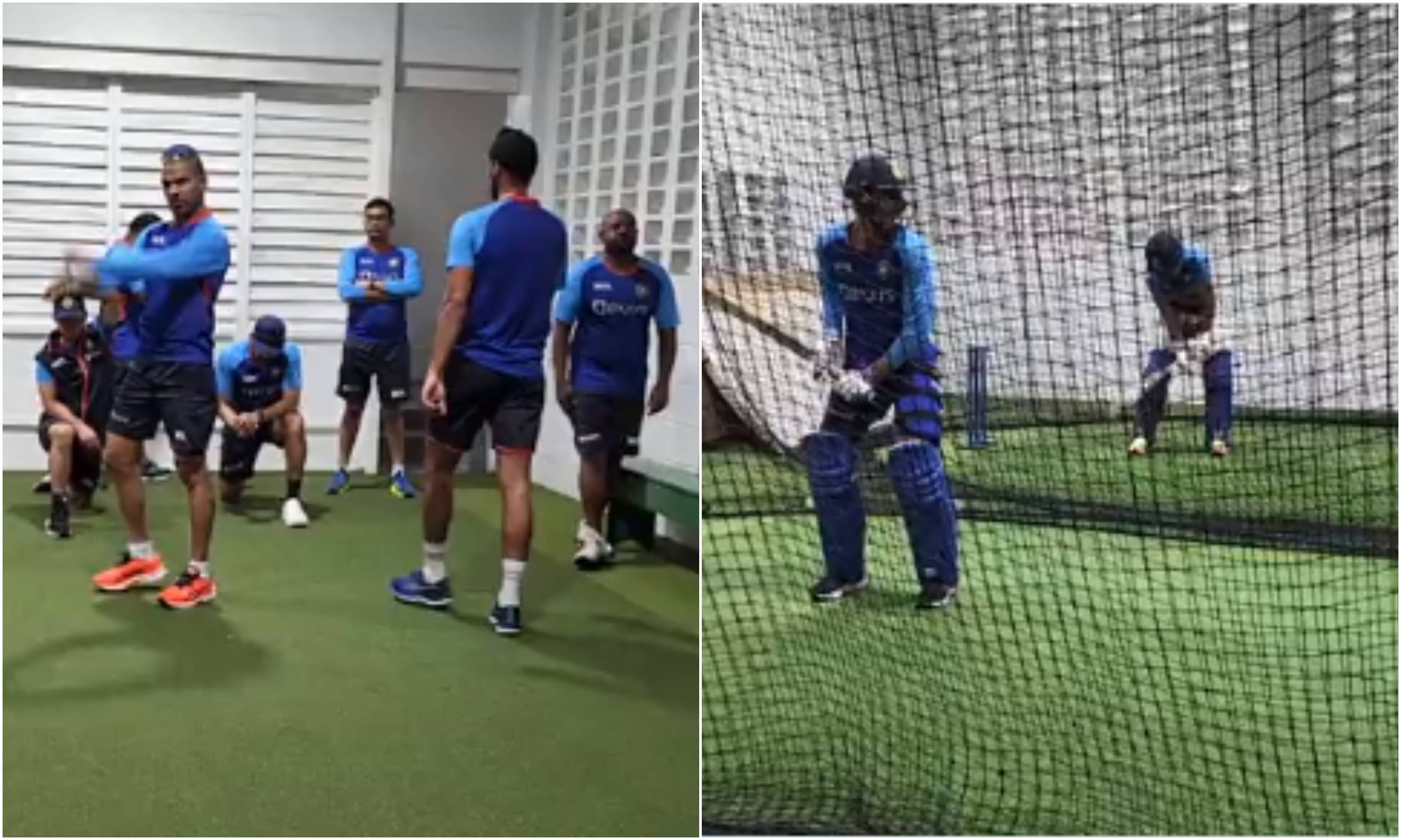 Team India's indoor net session | BCCI