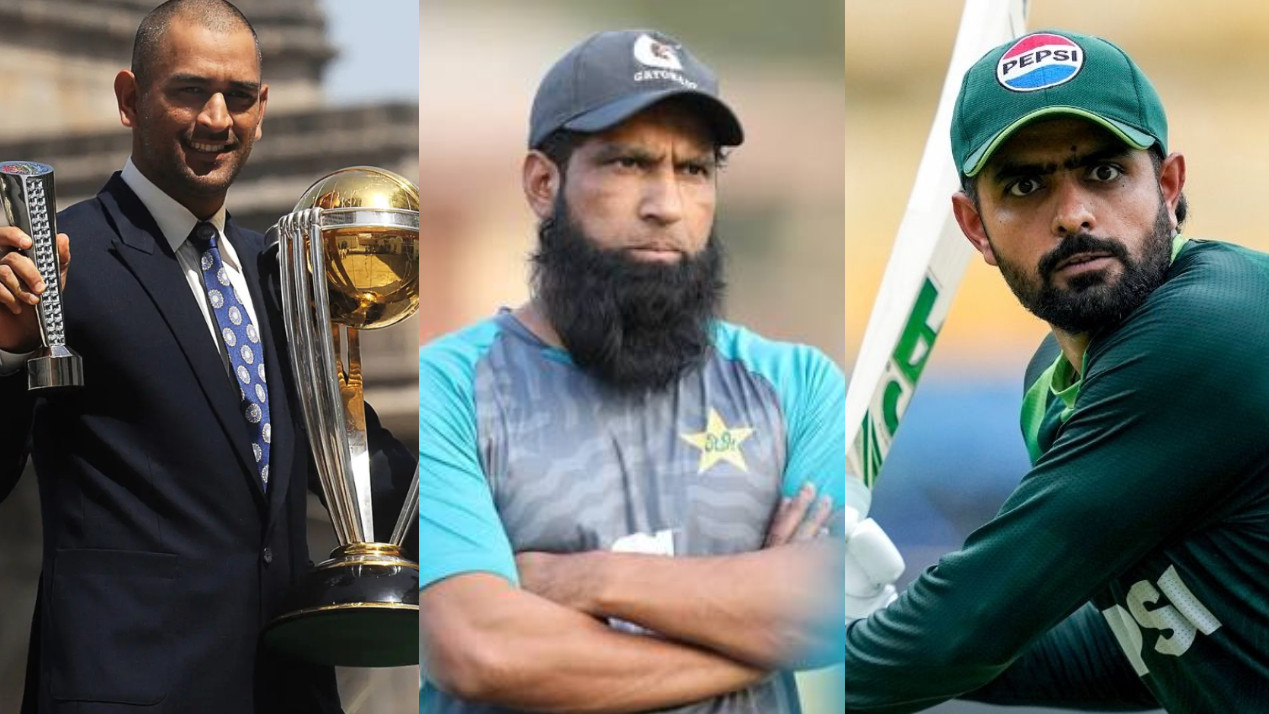 ‘BCCI took right calls, made MS Dhoni captain; Pakistan struggling after 2007 World Cup’- Yousuf; reveals Babar Azam's technical flaw