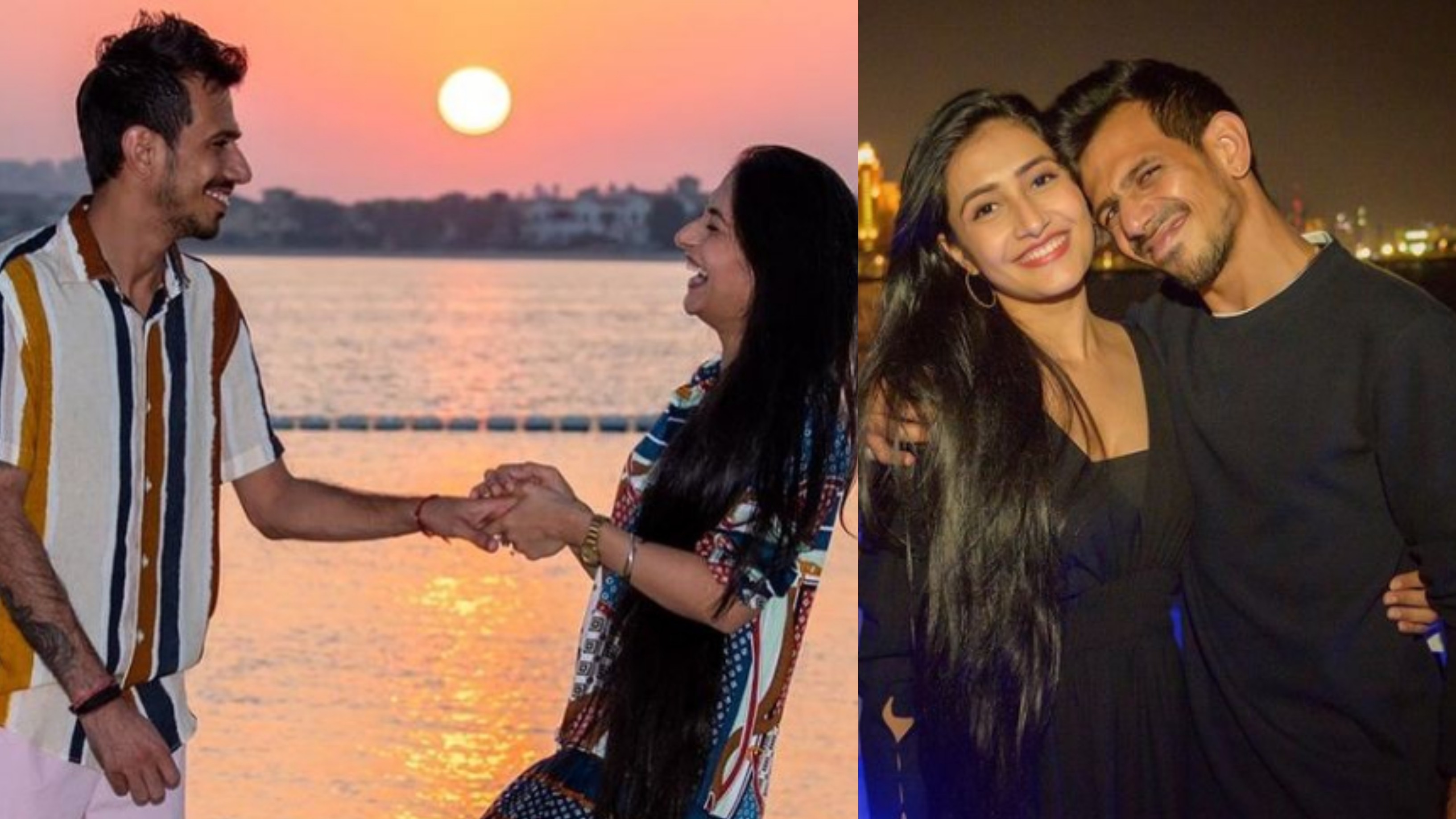 Yuzvendra Chahal shares romantic photo with fiancee Dhanashree Verma
