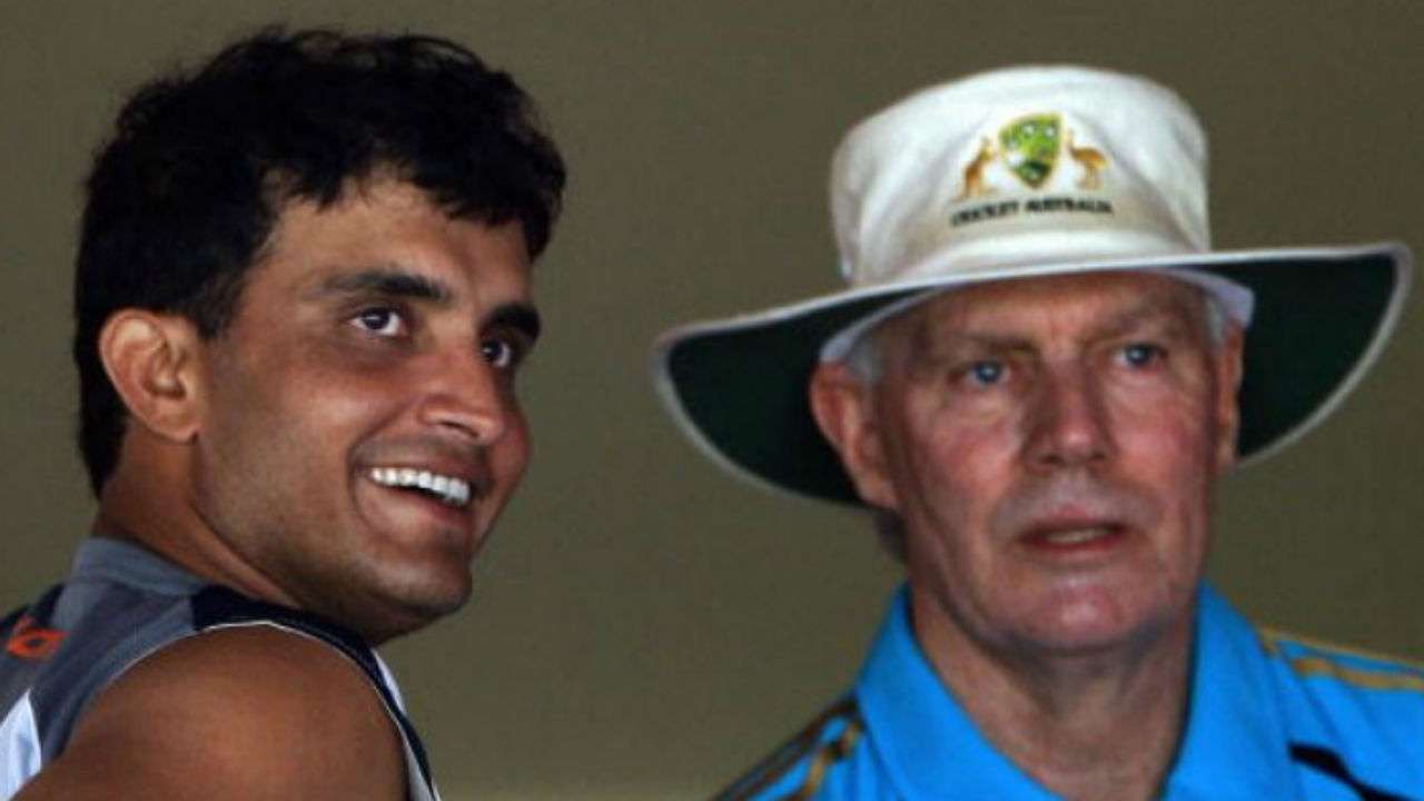 Sourav Ganguly and Greg Chappell | AFP 