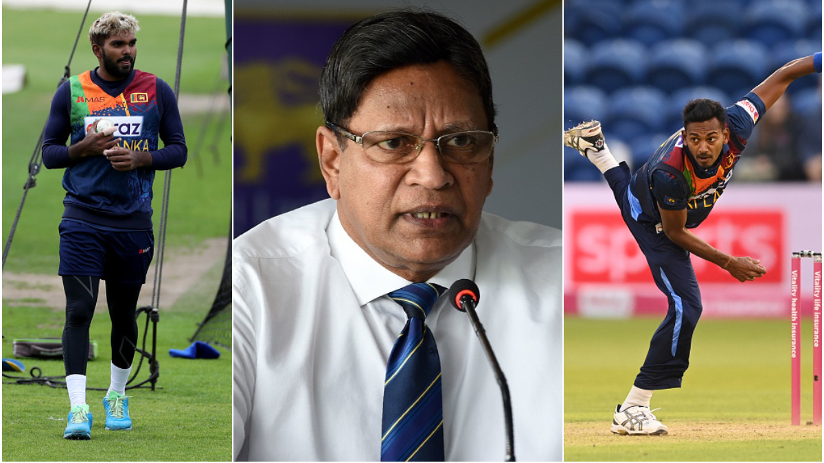 IPL 2021: SLC unaware of RCB signing Hasaranga, Chameera- secretary Mohan de Silva 