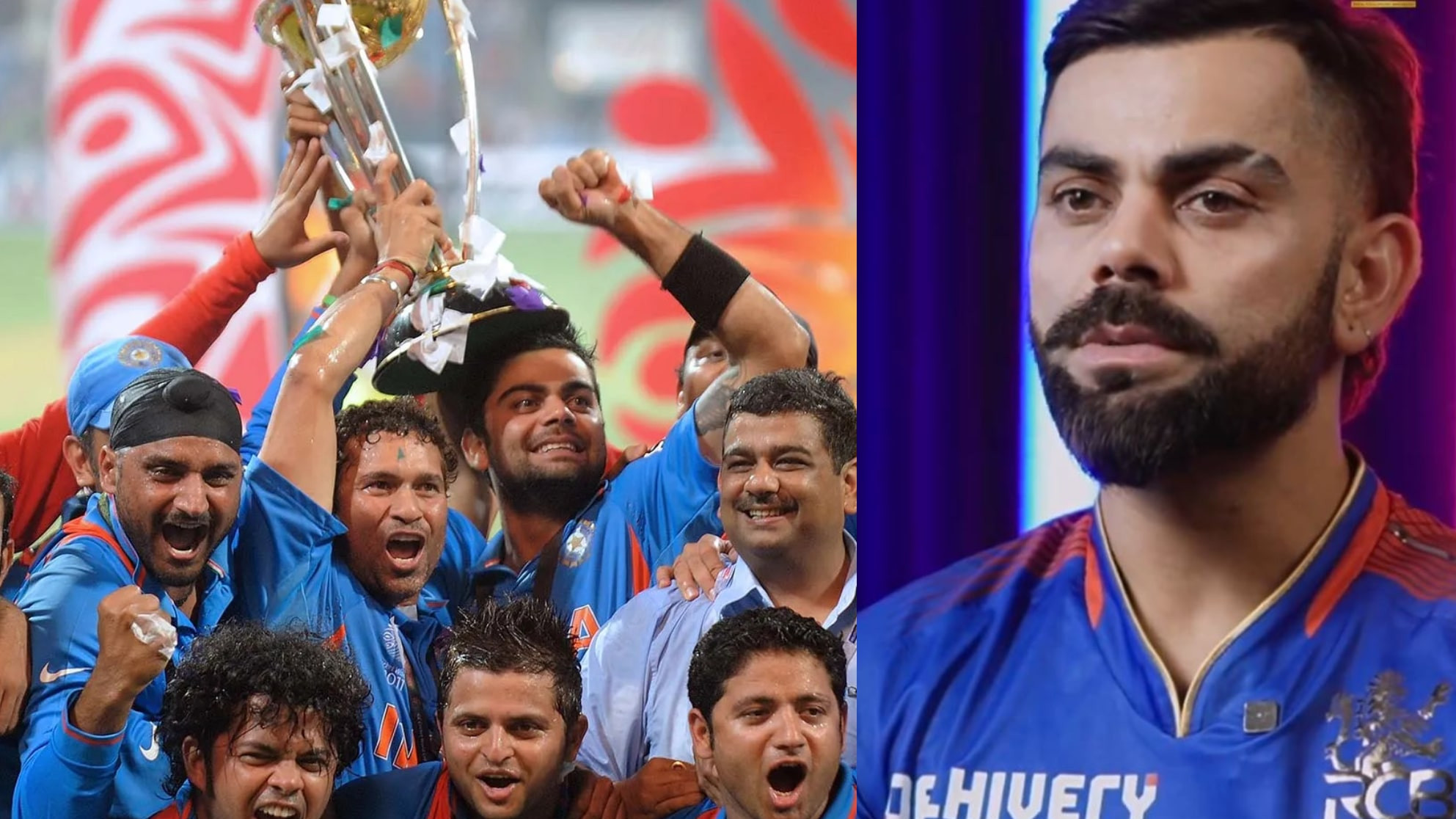 WATCH- “Goosebumps that we all felt..” Virat Kohli says 2011 World Cup win will always remain his core memory