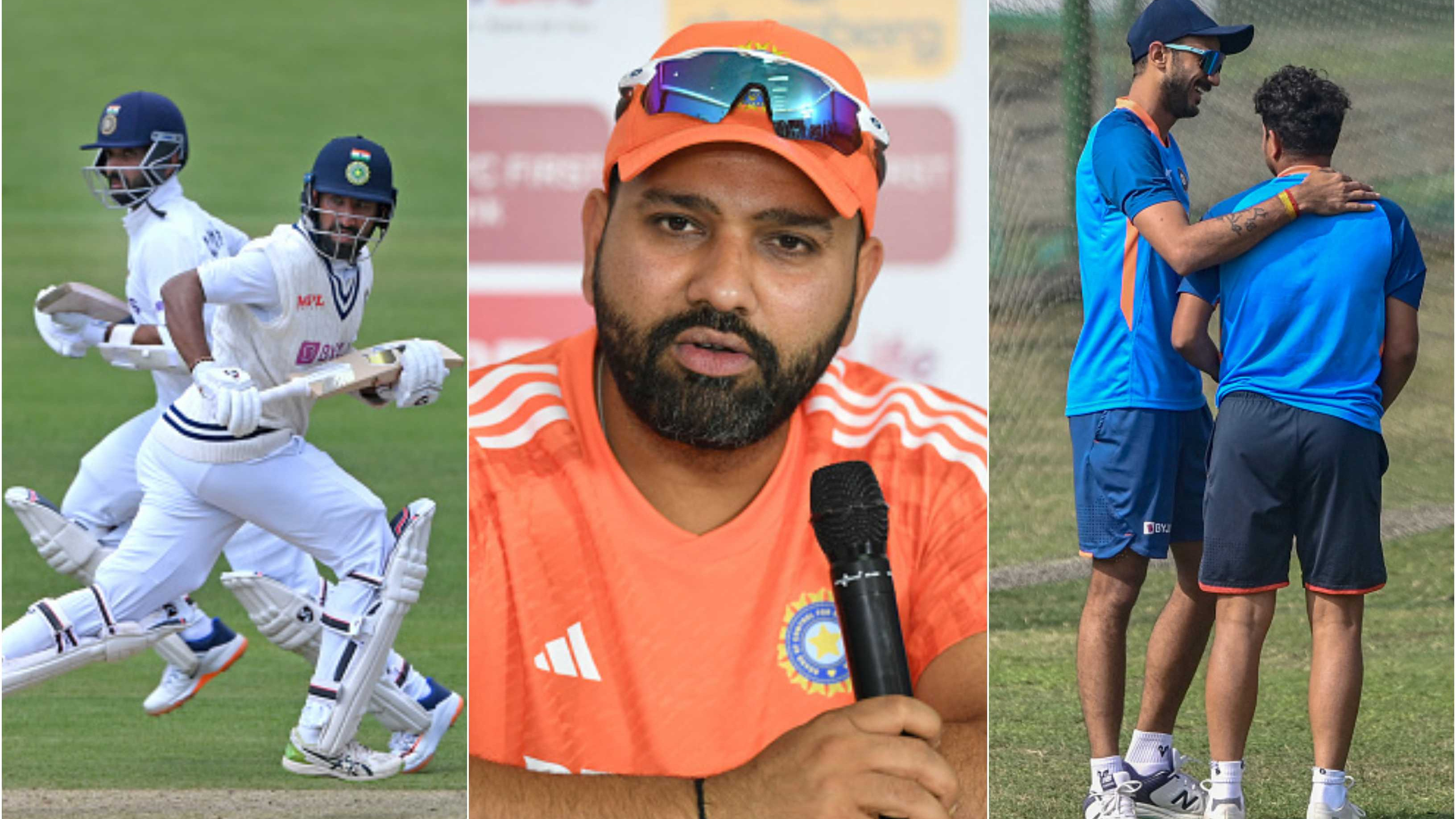 IND v ENG 2024: Rohit Sharma opens up on Pujara and Rahane’s future; reveals choice of 3rd spinner between Akshar and Kuldeep