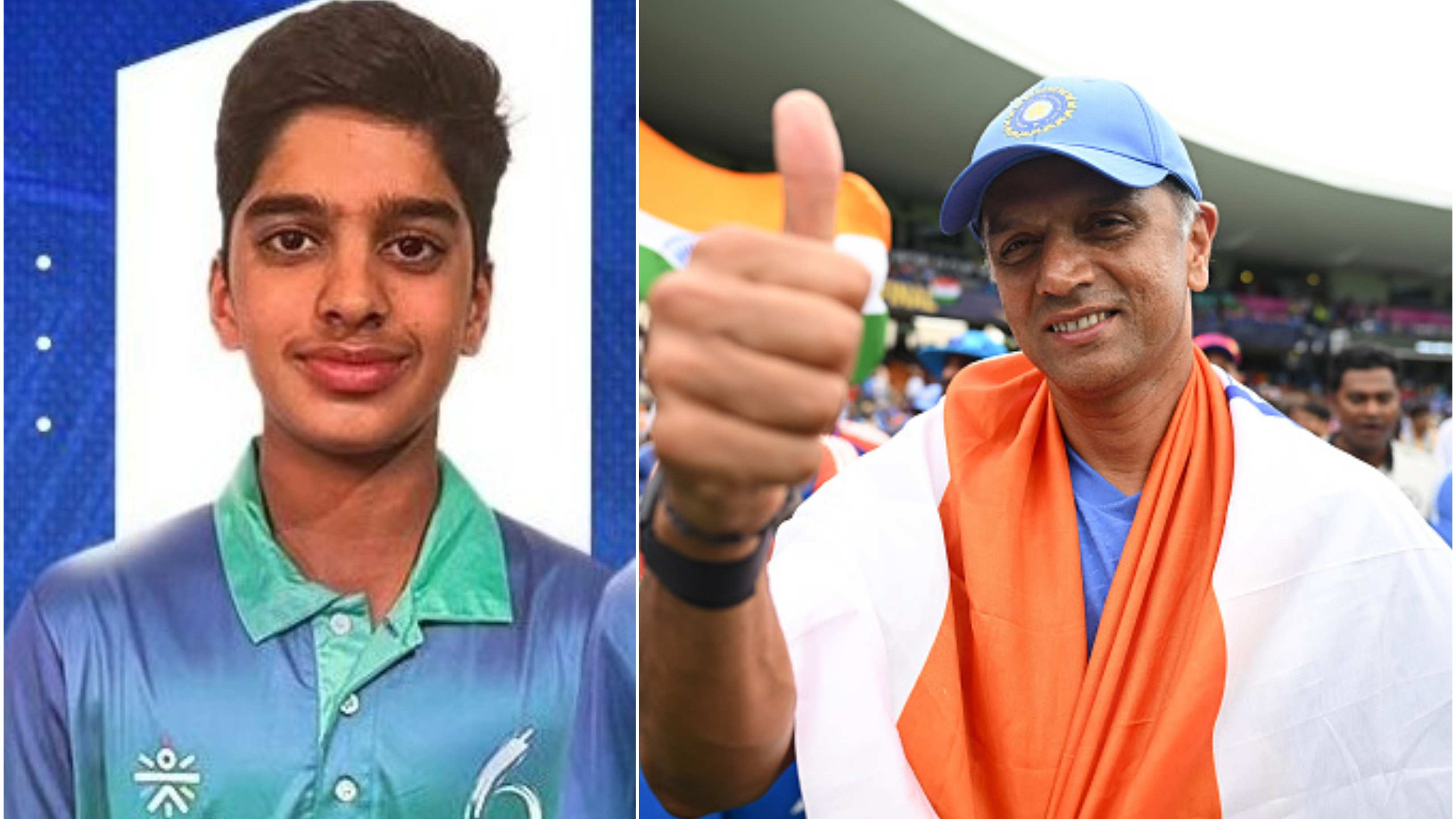 Rahul Dravid’s younger son Anvay Dravid slams maiden century for Karnataka in Vijay Merchant Trophy