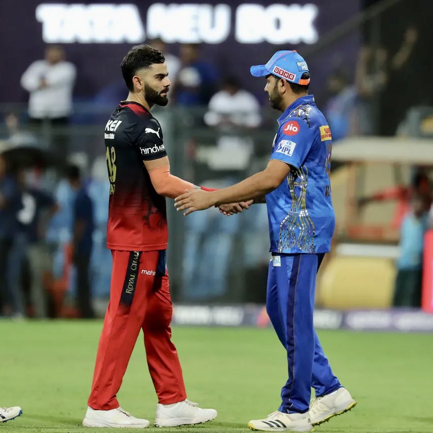 Rohit Sharma and Virat Kohli playing for RCB will be a dream come true for fans | X