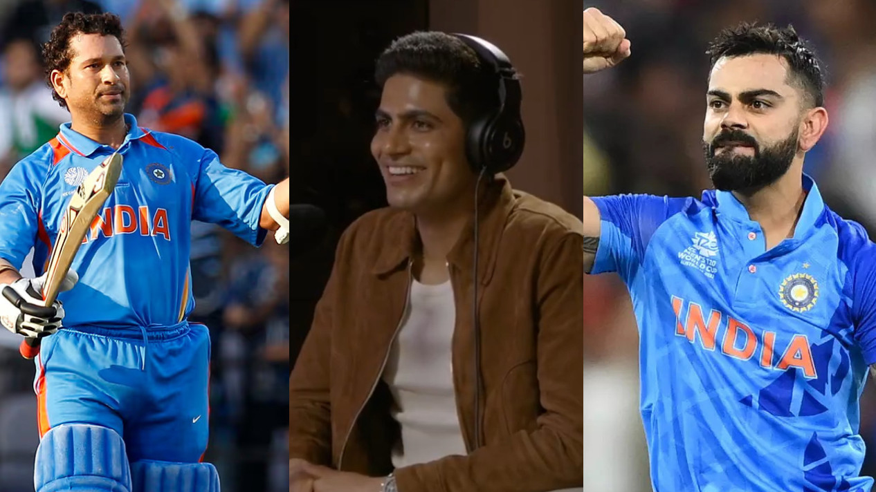 WATCH- Shubman Gill names Sachin Tendulkar and Virat Kohli as his cricketing idols