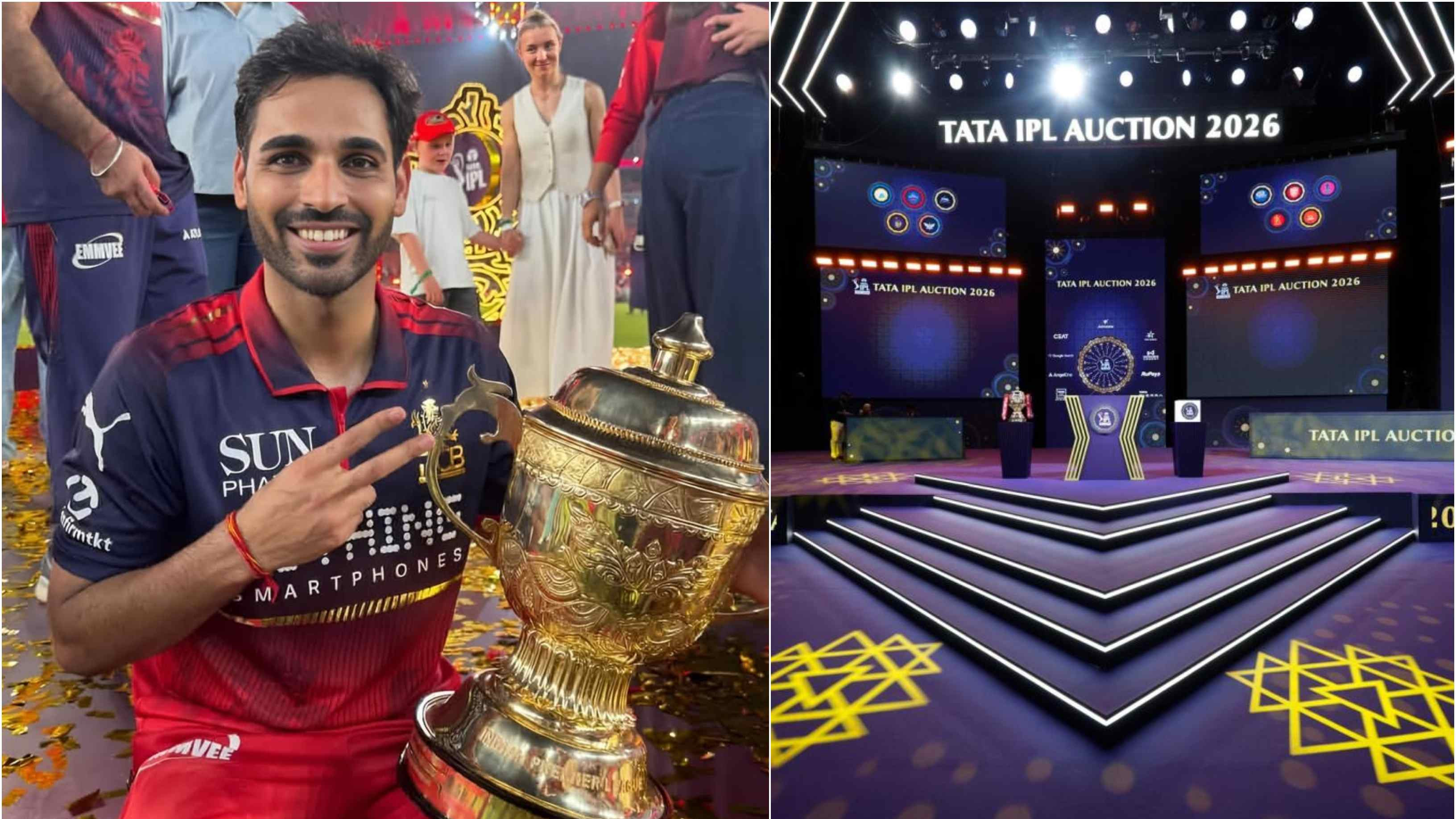 “It’s a mental toll on players,” Bhuvneshwar Kumar calls for removal of IPL auction system 