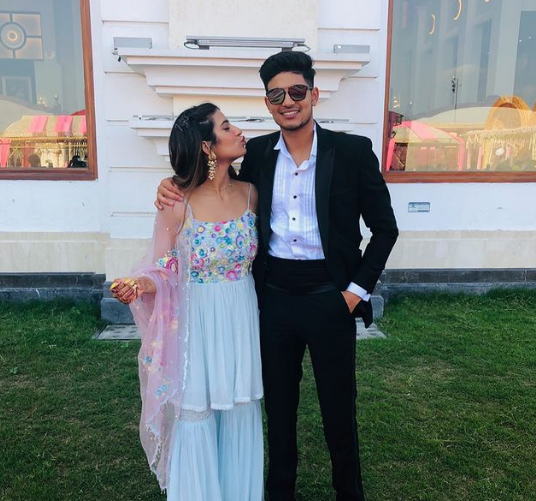  Shubham Gill with his sister Shahneel  | Instagram