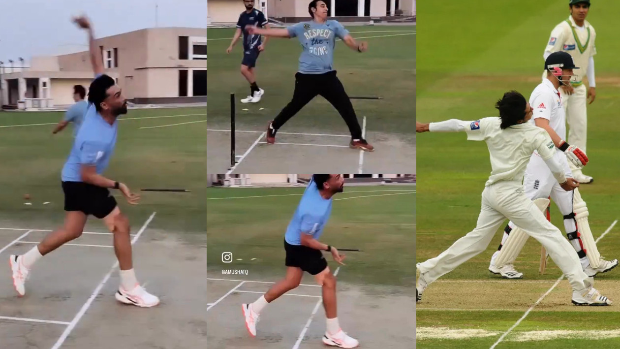Cricket fans get spot-fixing nostalgia after seeing Mohammad Amir bowl no-balls in training with Salman Butt