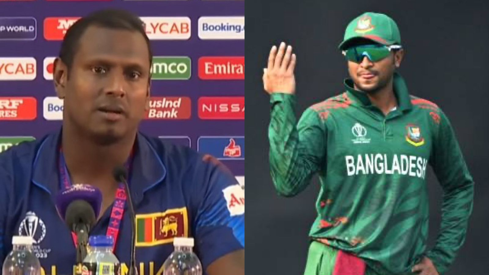 CWC 2023: WATCH - ‘It was disgraceful from Shakib and Bangladesh’ - Angelo Mathews fumes at press conference