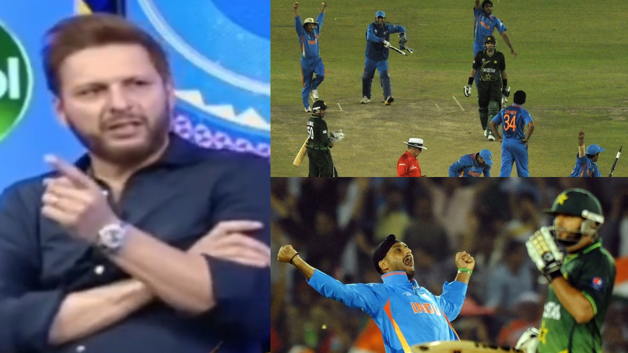 WATCH- ‘Our batters trembled’- Shahid Afridi says Pakistan was rattled by Mohali crowd's support to India in 2011 World Cup semi
