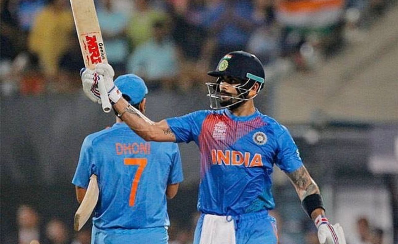 Virat Kohli and MS Dhoni | Twitter 