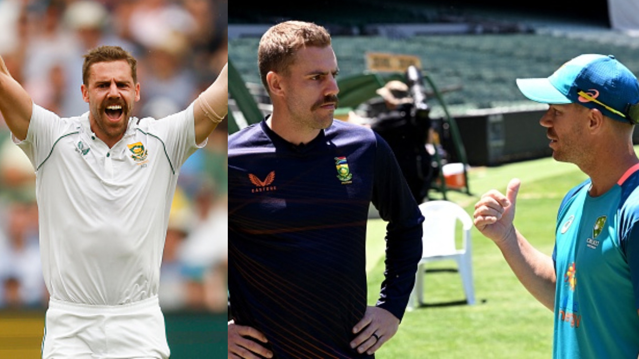 AUS v SA 2022-23: David Warner calls spell from Anrich Nortje ‘the fastest he has faced in his Test career’