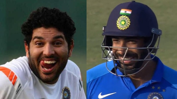 Bumrah reminds Yuvraj of his blistering knock after being roasted for his lack of batting