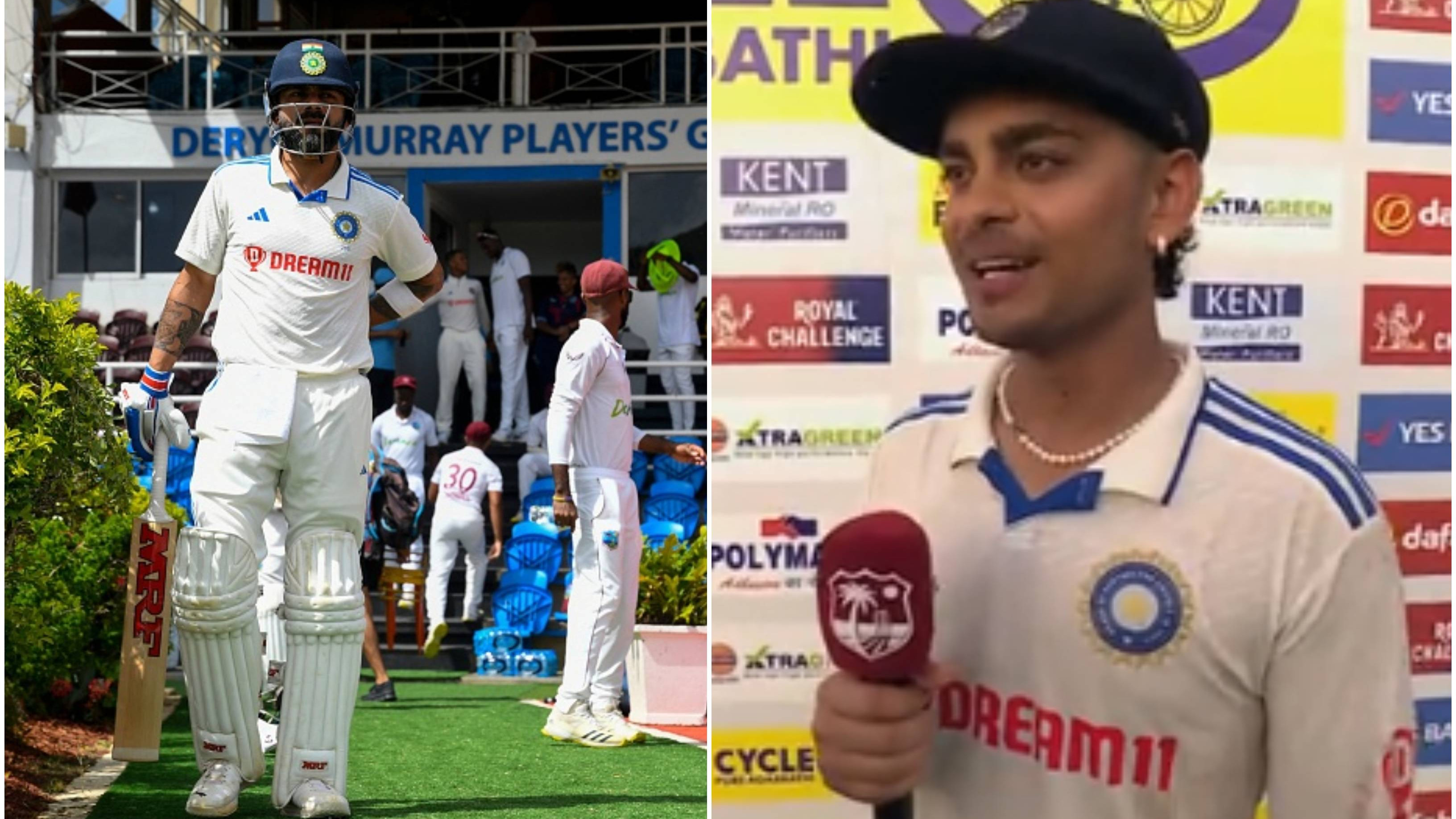 WI v IND 2023: “Virat bhai took initiative and told me that I should go in,” Ishan Kishan after hitting maiden Test fifty at No. 4