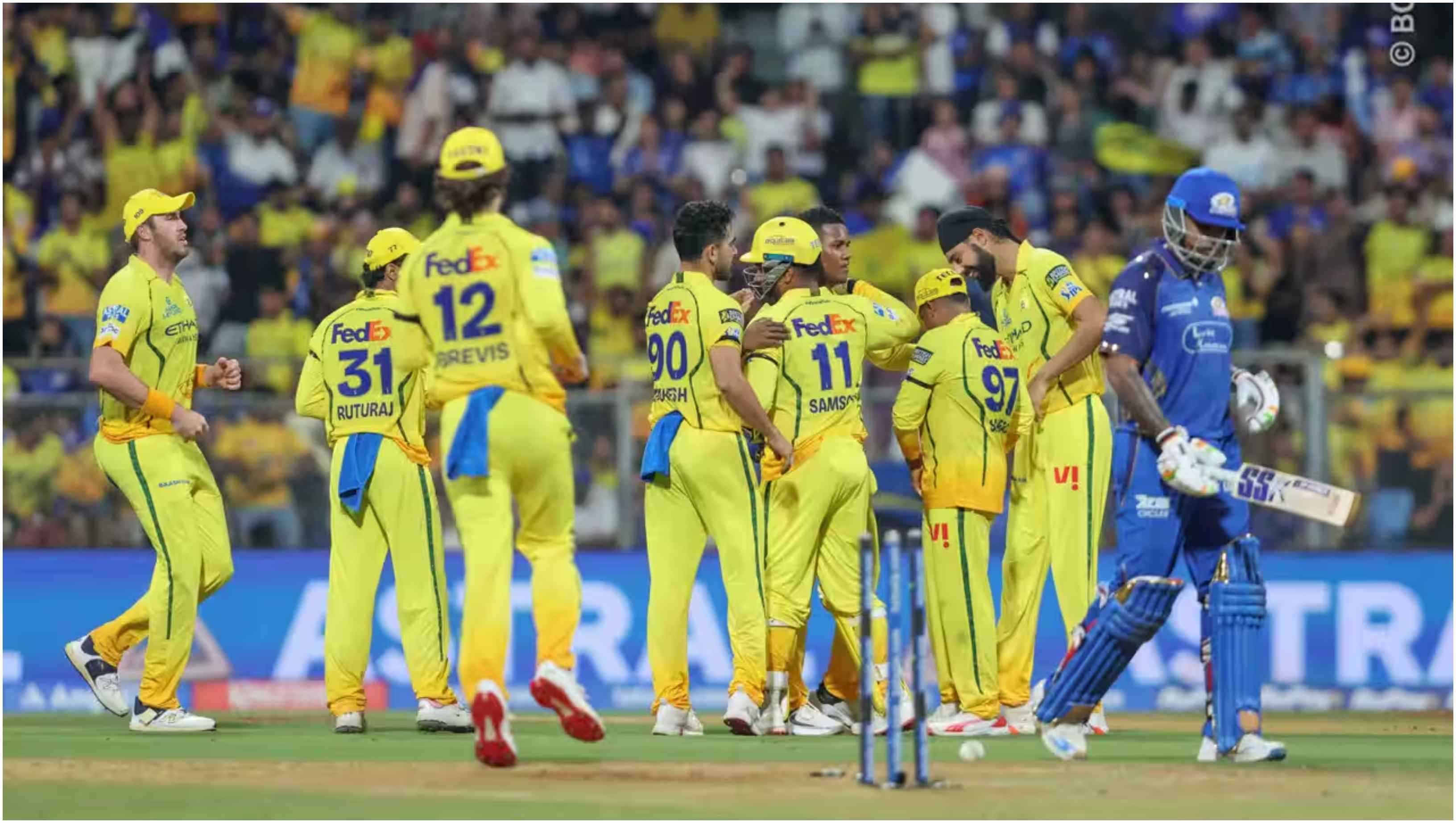 CSK defeated MI by 103 runs | BCCI-IPL