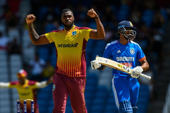 West Indies won the first T20I by 4 runs against India in Trinidad | Getty