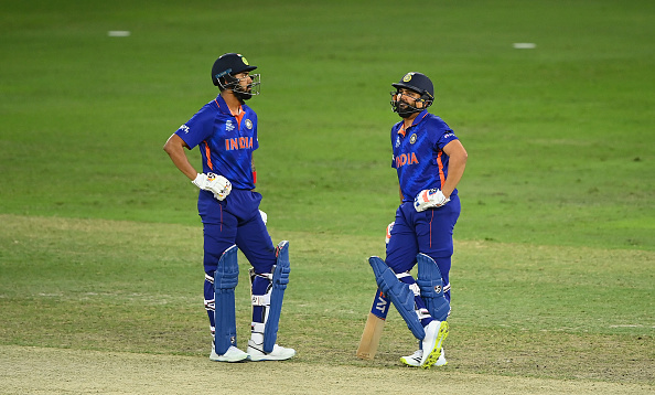 KL Rahul and Rohit Sharma | Getty 