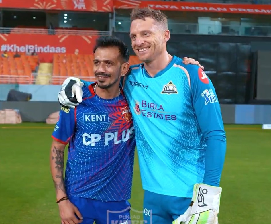 Yuzvendra Chahal and Jos Buttler | PBKS X