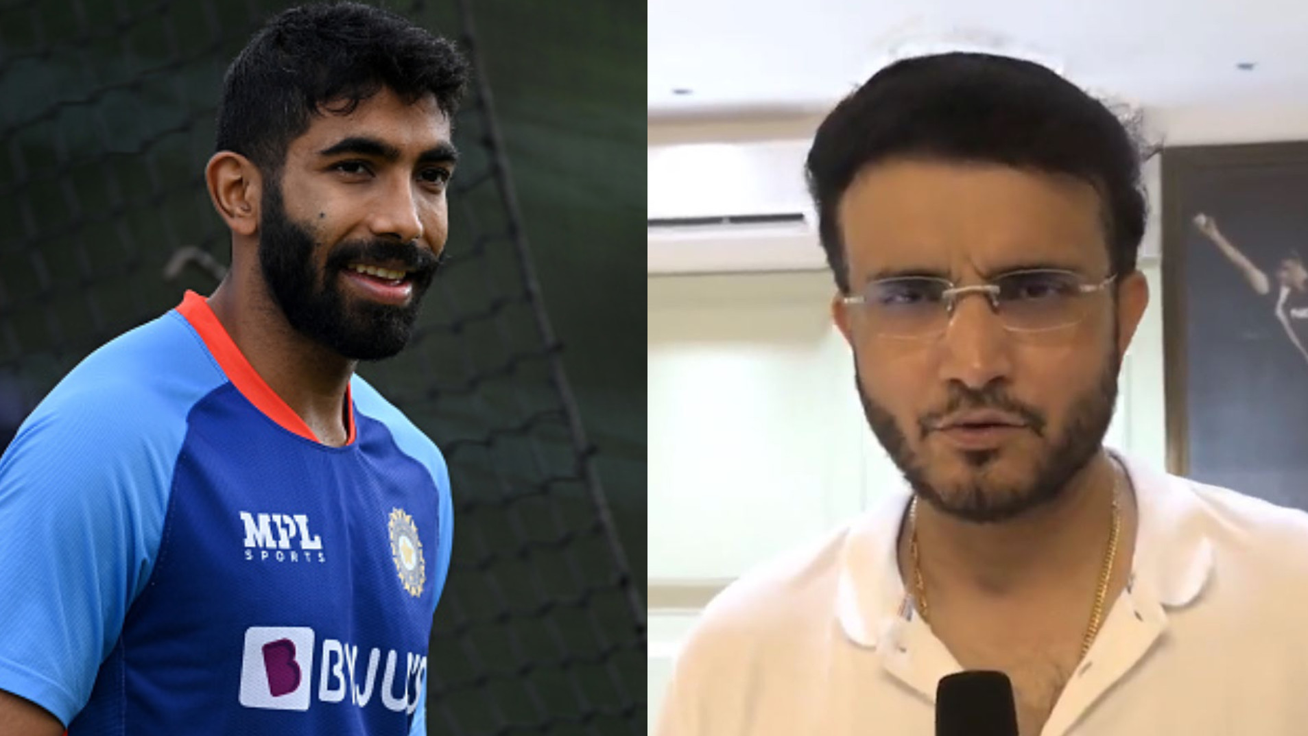 WATCH- “Jasprit Bumrah is still not ruled out of T20 World Cup yet” - Sourav Ganguly  