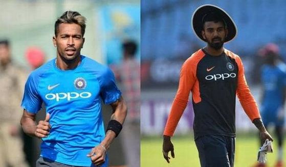 Hardik Pandya and KL Rahul have flown back to India to face a probe