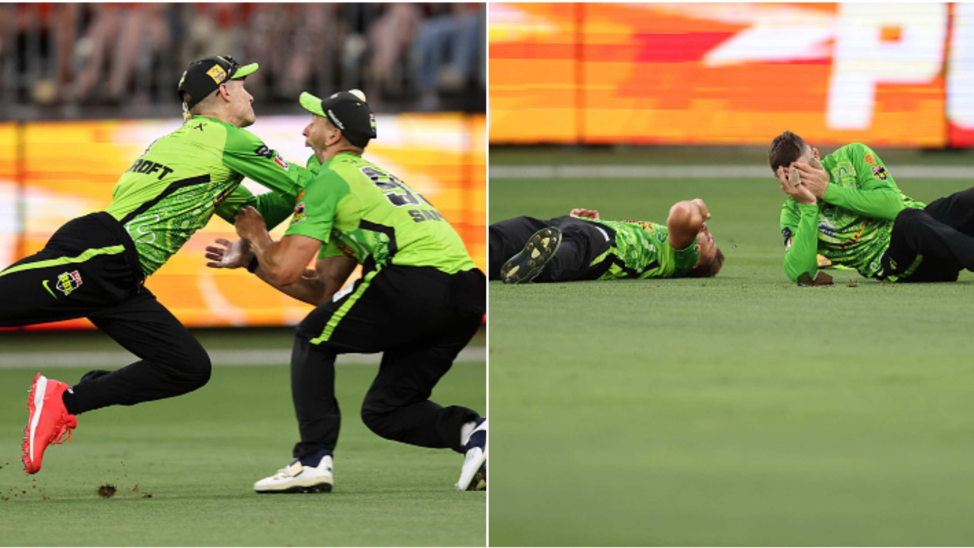 WATCH: Shocking scenes in BBL as Daniel Sams, Cameron Bancroft hospitalized after suffering nasty collision