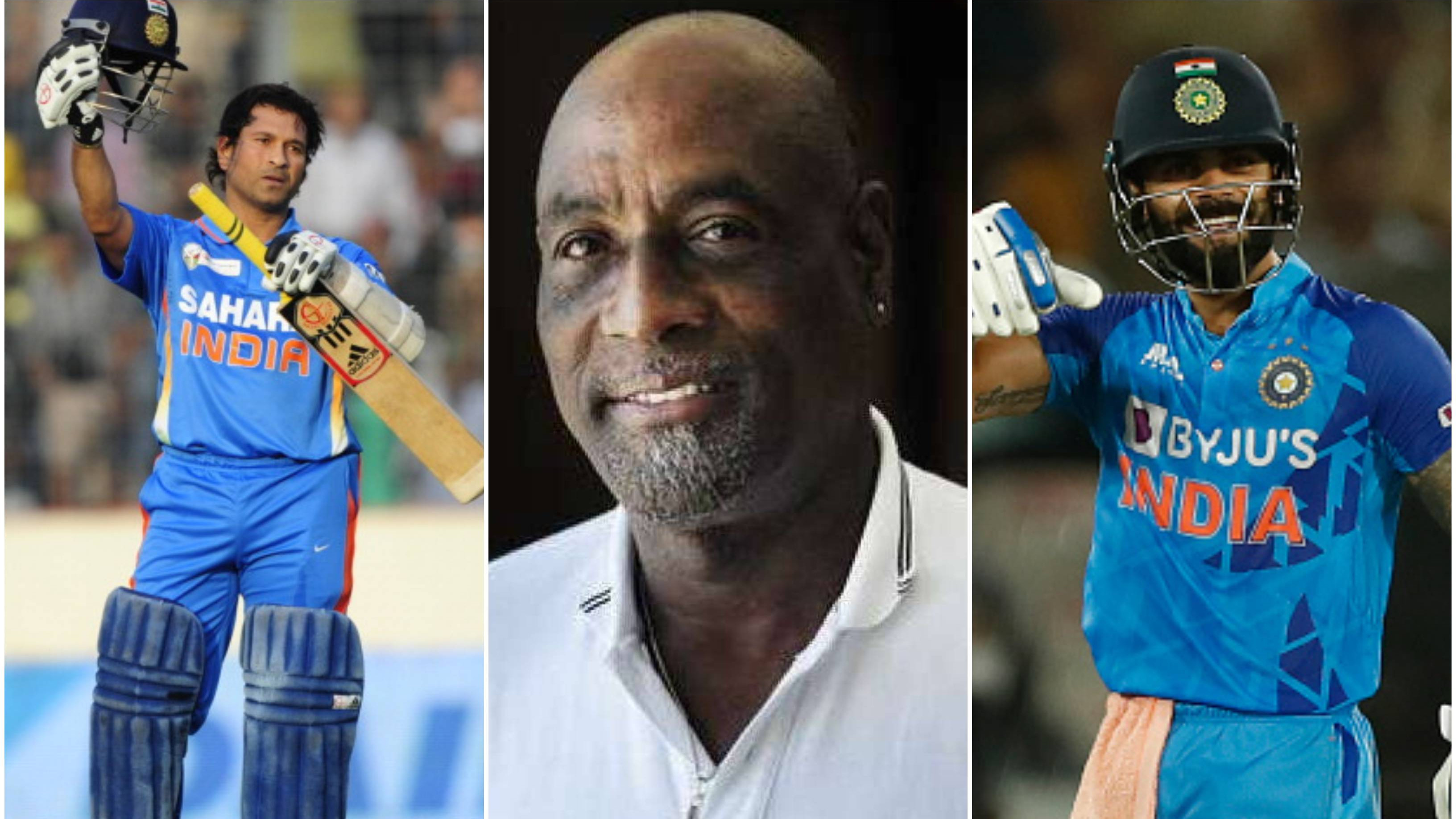 “I admire them like Sunil Gavaskar,” Sir Viv Richards heaps praise on Sachin Tendulkar and Virat Kohli