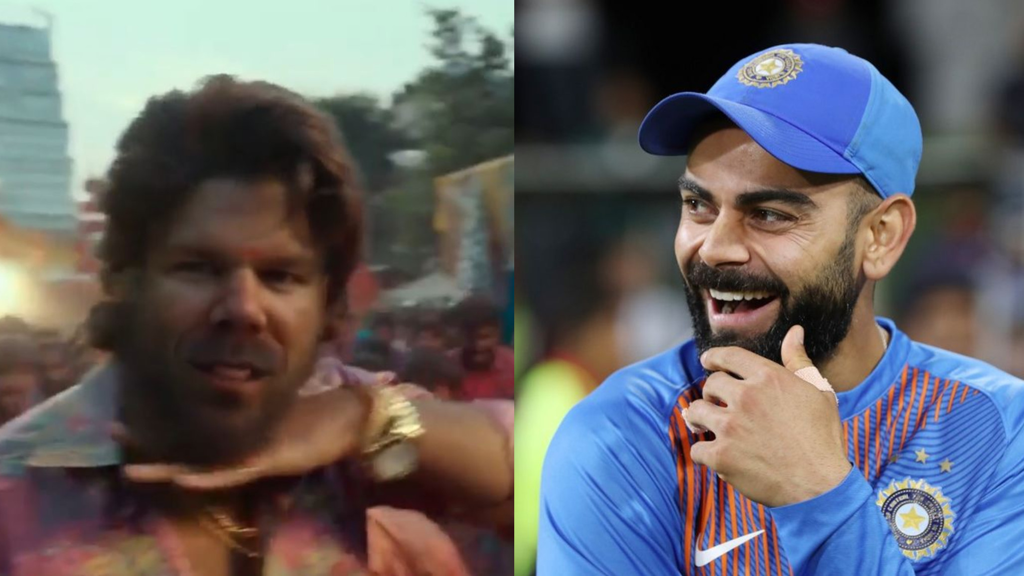 David Warner posts a new ‘guess the actor’ face swap video; Virat Kohli asks if he’s ok