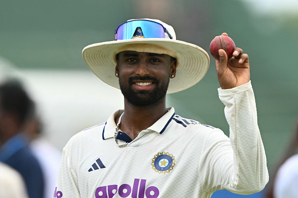 Manav Suthar took 10 wickets in the match including 6/55 in second innings | Getty