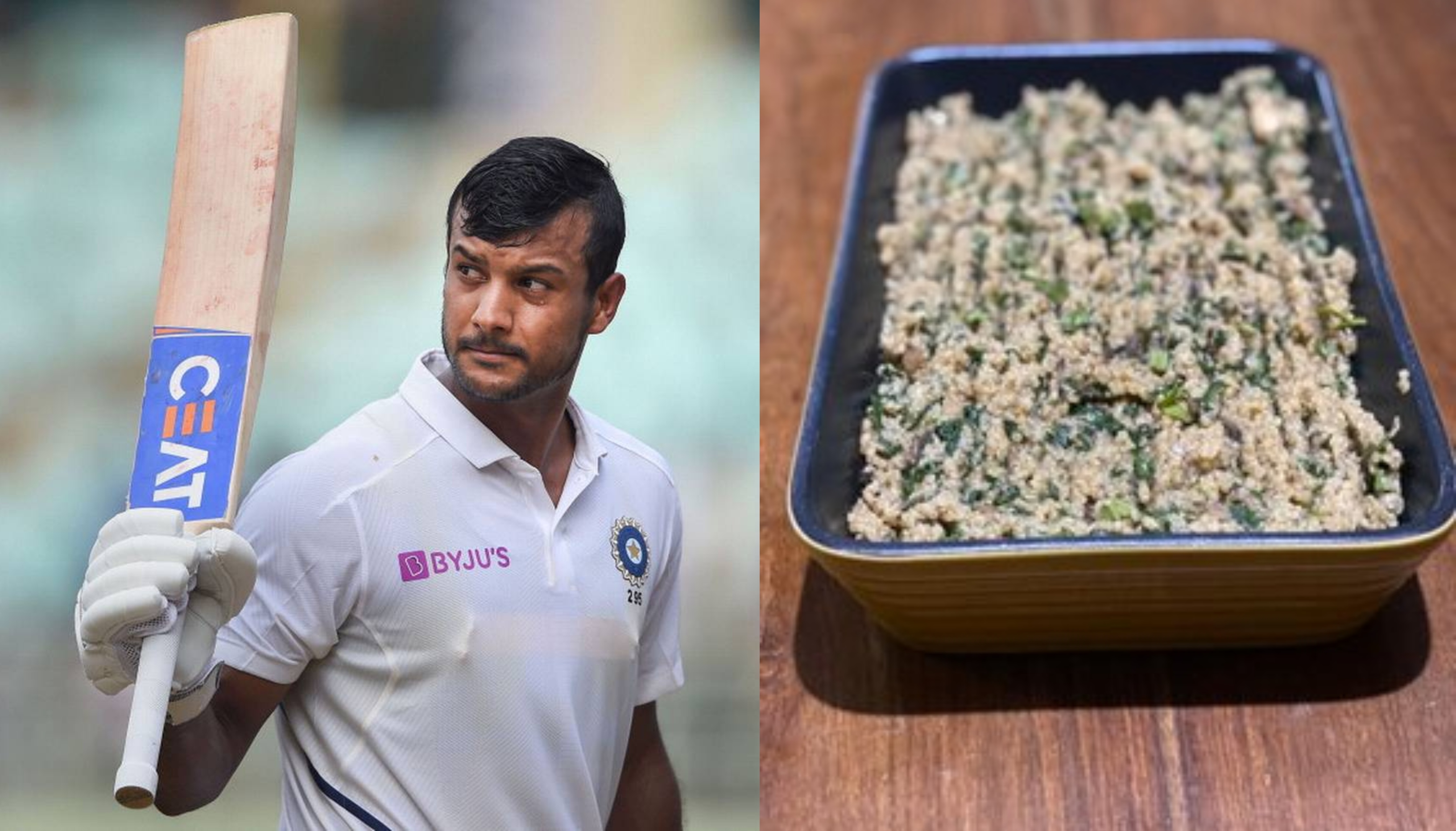 Agarwal has turned chef | Twitter/Getty Images